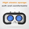 Shinecon 3D VR Glasses Virtual Reality Viar Goggles Headset Devices Smart Helmet Lenses For Cell Phone Mobile Smartphones Viewer